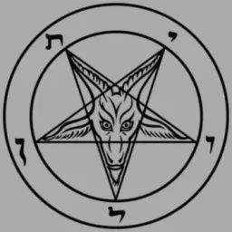 Church of Baphomet server icon, sharing esoteric wisdom across religious and philosophical fields
